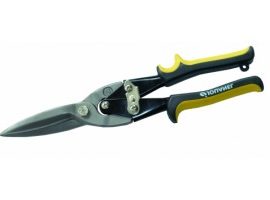 Foarfecă universală pentru zinc, cu demultiplicator, lame de 75 mm