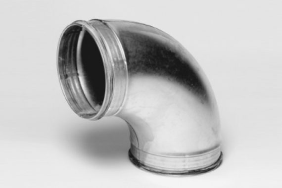 Cot circular, diametru 100 mm la 90º