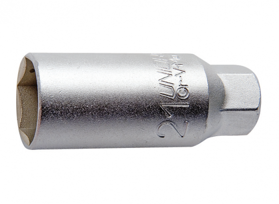 Cheie de bujii cu patrat de 3/8" 21 mm