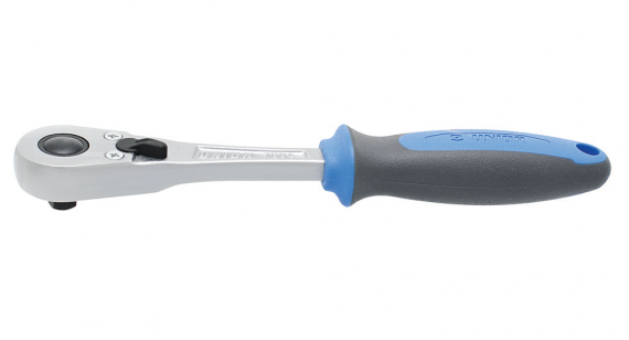 Antrenor cu clichet reversibil 1/4", 157 mm