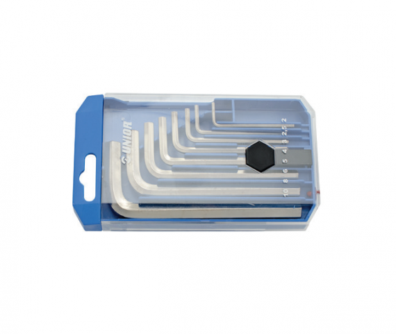 Set de chei locas hexagonal in cutie de plastic
