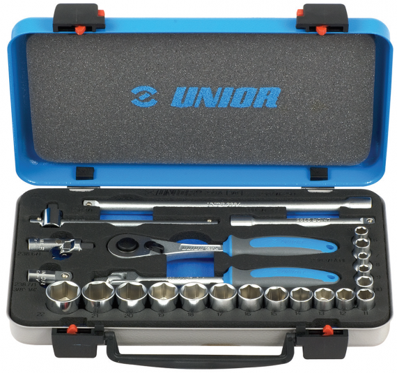 Trusa capete chei tubulare 3/8" 6-22/24 piese