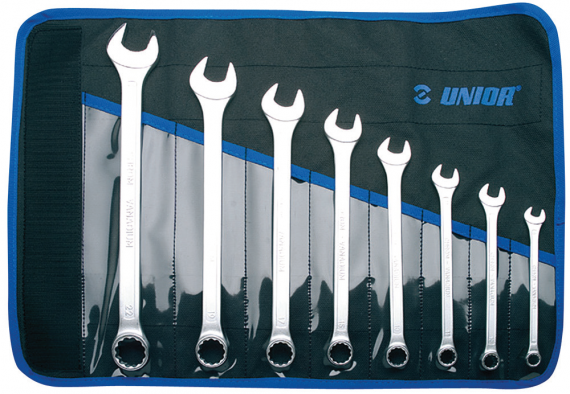 Set de chei combinate lungi in husa 8 - 22 / 8