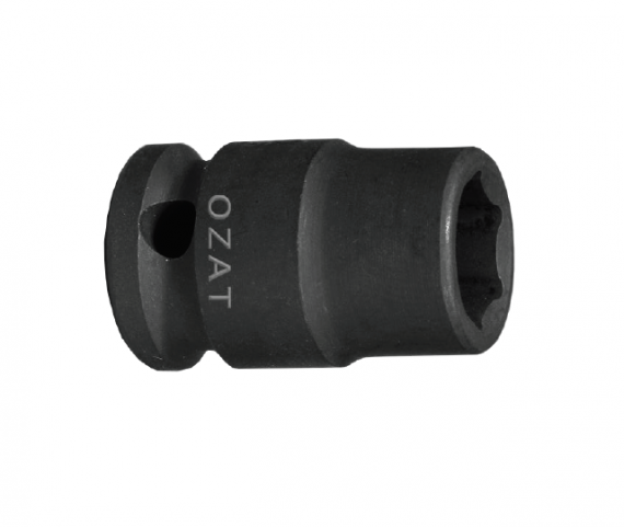 Cap cheie tubulara impact 3/8" 6 laturi, scurta, dimensiune 18 mm