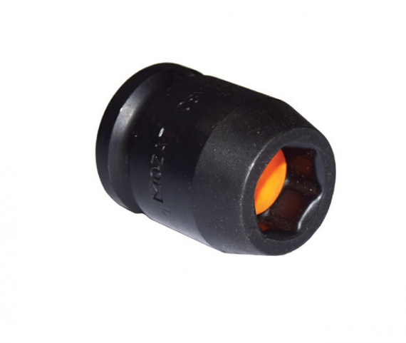 Cap cheie tubulara de impact cu magnet 3/8" 6 laturi, scurta, dimensiune 9/16"mm