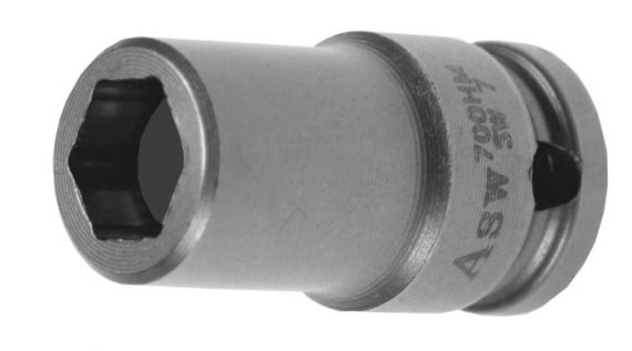 Capete chei tubulare de impact extra hard 1/4", dimensiune 5.5 mm