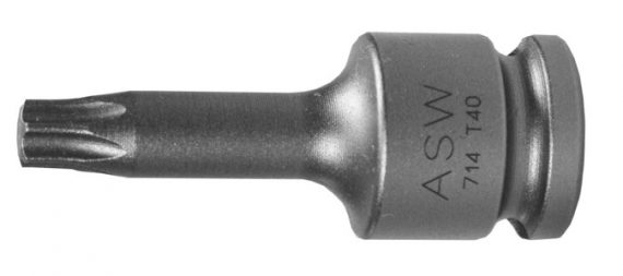 Capete chei tubulare de impact cu profil TORX® exterior 3/8" TX 30