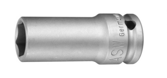 Capete chei tubulare semilungi de impact 1/2", dimensiune 14 mm