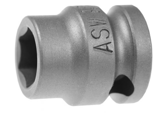Capete chei tubulare de impact scurte cu pereti subtiri 1/2", dimensiune 19 mm