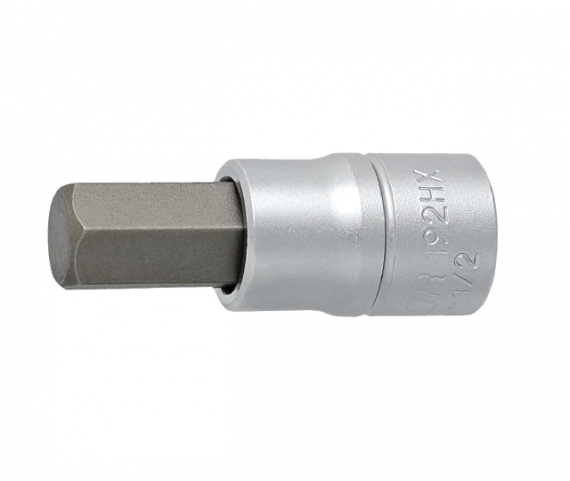 Capete chei tubulare cu profil hexagonal exterior 1/2",dimensiune 19 mm