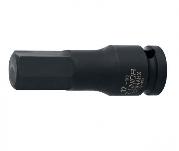 Capete chei tubulare de impact cu profil hexagonal exterior 1/2", dimensiune 8 mm