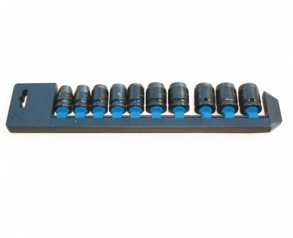 Trusa capete tubulare de impact scurte 3/8" 8-19 mm/8 piese
