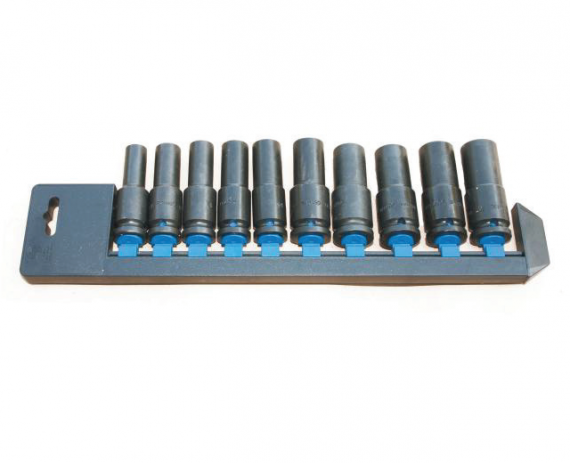 Trusa capete tubulare de impact lungi 3/8" 8-19 mm/8 piese
