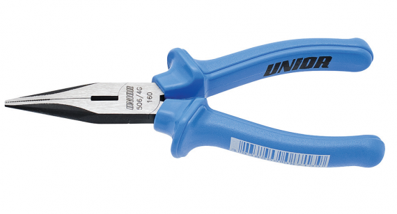 Cleste cu varfuri semirotunde si tais lateral, lungime 140 mm