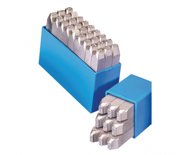 Set poansoane cifre, 4 mm RP