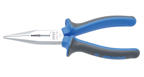 Cleste cu varfuri semirotunde si tais lateral, lungime 200 mm