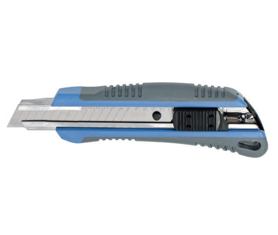 Cutter cu lama segmentata interschimbabila 18 mm (3 lame rezerva)