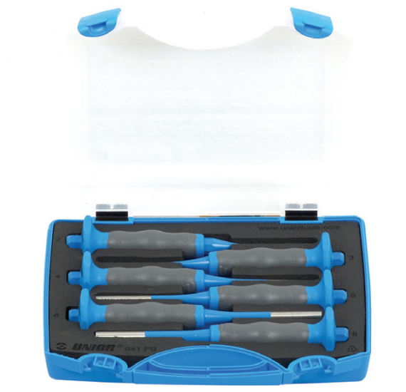 Set de dornuri cu maner in cutie de plastic