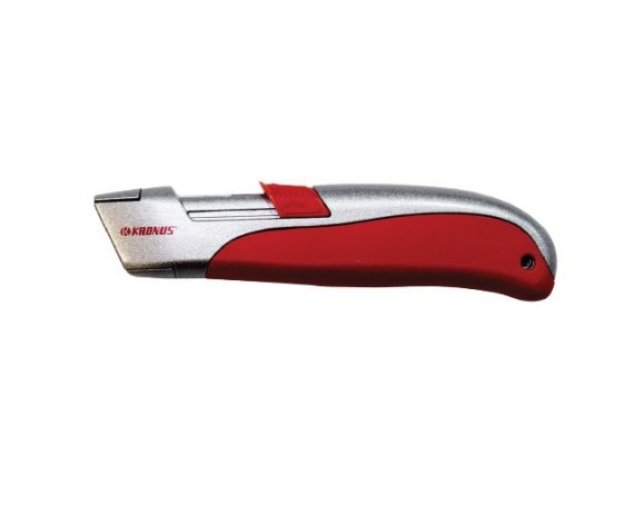 Cutter cu dubla securitate autoretractabil cu set 10 lame SK5