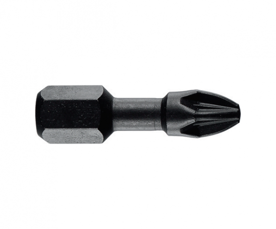 Bit IMPACT TORSION 1/4" DIN/ISO 1173 - Forma C 6,3 profil Pozidriv PZ 3, ambalare - 10