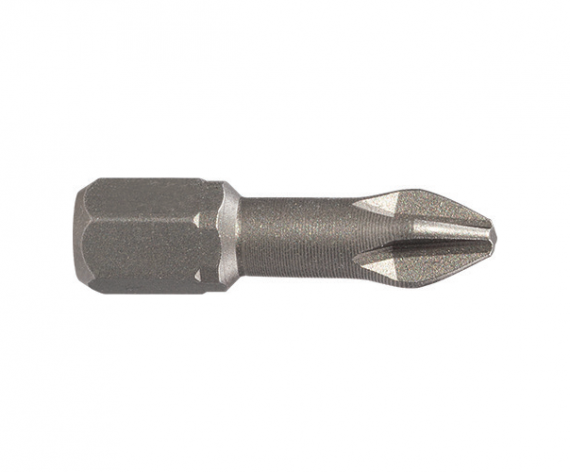 Bit TORSION 1/4" DIN/ISO 1173 Forma C 6,3 - profil Phillips PH 2, ambalare - 10