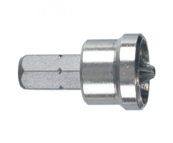 Bit STANDARD 1/4" DIN/ISO 1173 Forma C 6,3 - profil Phillips cu limitator pentru gips-carton