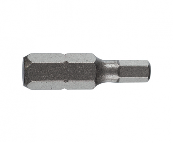 Bit STANDARD 1/4" DIN/ISO 1173 Forma C 6,3 - profil hexagon cu gaura, HEX BO 5,0