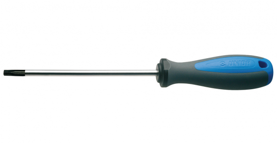 Surubelnita profil TORX® (TX) pentru suruburi cu pin maner trimaterial TBI, cromata, TR25
