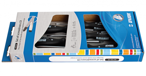 Set surubelnite combinate, maner polipropilena, cromate / 5 piese