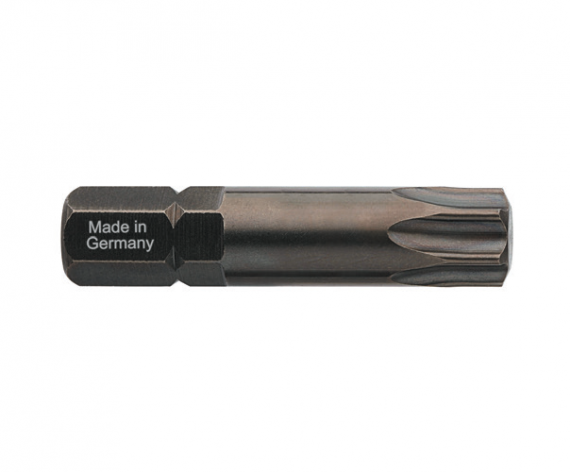 Bit hexagonal 5/16" DIN 3126 - Forma C 8 - profil TORX®, TX 25