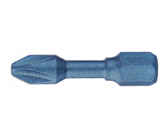 Bit hexagonal 1/4" DIN/ISO 1173 Forma E 6,3 - profil Phillips DIN 5260, PH 2, ambalare- 10