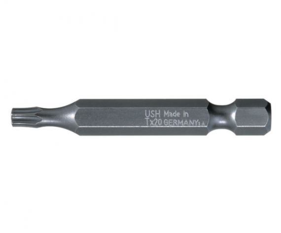 Bit hexagonal 1/4" DIN 3126 - Forma E 6,3 - profil TORX®,TX 27