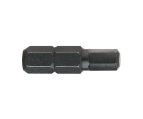 Bit hexagonal 1/4" DIN 3126 - Forma C 6,3 - profil hexagonal HEX 2