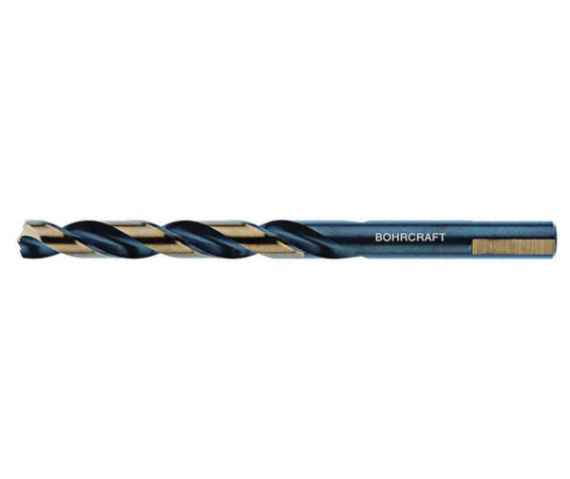 Burghie cilindrice scurte pentru metal DIN 338, HSS-G rectificate, cu varf centrare, Turbocraft®, dimensiune 5.10