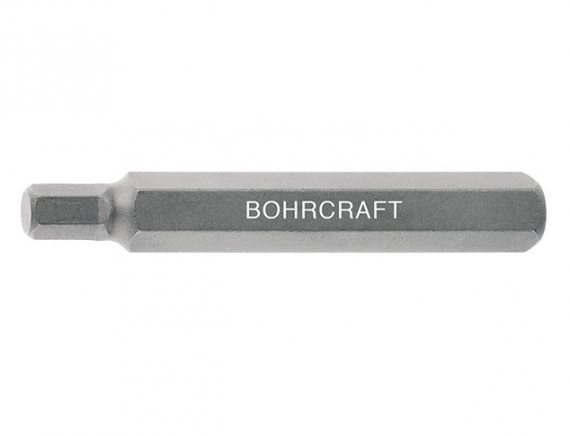 Bit cu profil hexagonal, prindere hexagonala 10 mm Forma C10, SW 14.0, L 75