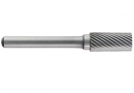 Freza din carbura de tungsten forma A - cilindrica, cu tais simplu tip C, dimensiune 16