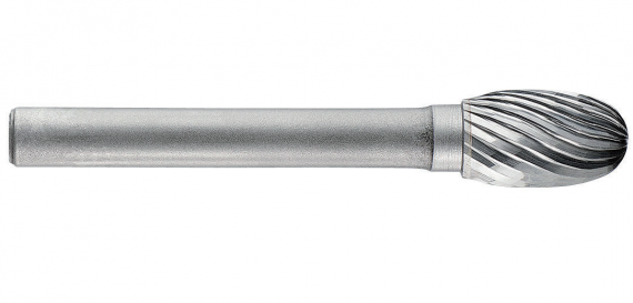 Freza din carbura de tungsten forma E - ovala, tais simplu tip C, dimensiune 16
