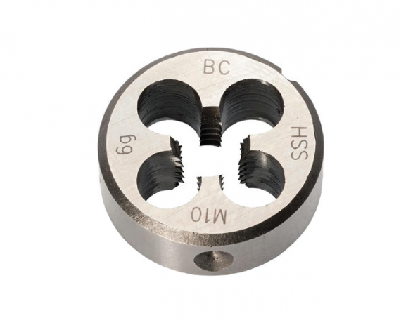 Filiera pentru filet metric, pas normal, DIN 22568 (DIN 223 B) HSS-G, M3