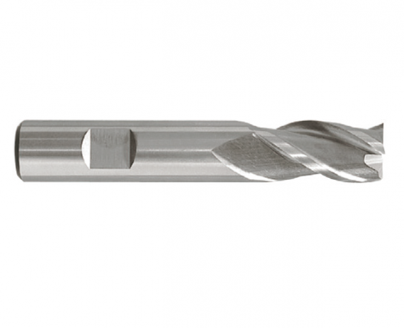 Freza cilindro frontala HSS-E8 (Co 8%), DIN 844BK, Z3, dimensiune 5