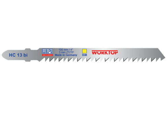 Panza Bi-Metal pentru fierastrau vertical, prindere T, pentru lemn / 5 bucati, dimensiune 100 x 7.8 x 1.27 mm