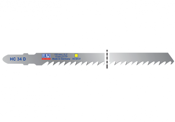 Panza HCS/CV pentru fierastrau vertical, prindere T, pentru lemn / 5 bucati, dimensiune 132 x 7.8 x 1.45 mm