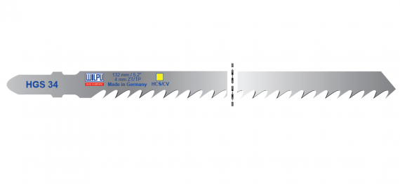 Panza HCS/CV pentru fierastrau vertical, prindere T, pentru lemn / 5 bucati, dimensiune 132 x 7.8 x 1.27 mm