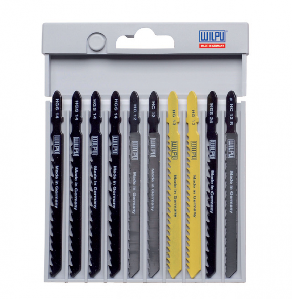 Set 10 panze pentru fierastrau vertical, prindere T, pentru lemn