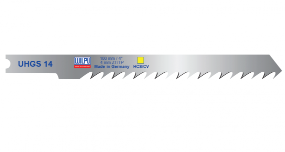 Panza HCS/CV pentru fierastrau vertical, prindere U, pentru lemn / 5 bucati, dimensiune 100 x 7.8 x 1.27 mm