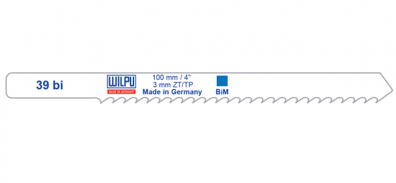 Panza Bi-Metal pentru fierastrau vertical, prindere Fein, pentru metal, 5 bucati, dimensiune 100 x 7.8 x 1.0 mm