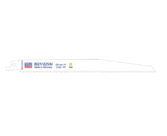 Panza Bi-Metal pentru fierastrau sabie pentru lemn / 20 bucati, dimensiune 225 x 19 x 1.27mm