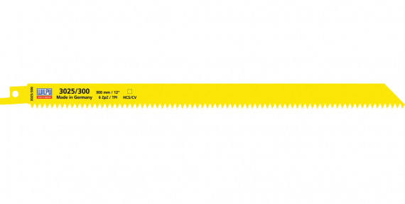 Panza HCS/CV pentru fierastrau sabie pentru lemn / 5 bucati, dimensiune 300 x 19 x 1.05 mm
