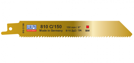 Panza Bi-Metal pentru fierastrau sabie pentru paleti / 5 bucati, dimensiune 150 x 19 x 0.9 mm