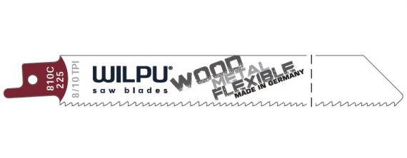 Panza Bi-Metal pentru fierastrau sabie pentru paleti / 2 bucati, dimensiune 225 x 19 x 0.9 mm