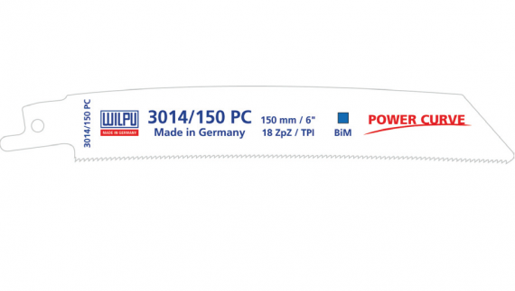 Panza Bi-Metal pentru fierastrau sabie pentru metal / 20 bucati, dimensiune 150 x 19 x 0.9 mm